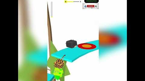 Animal Tower Run 🦝🦊🐺🐱 ( Android Gameplay Level Up All Level New Android Game ) #shorts game