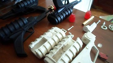 Moebius Robot & Lost In Space Laser gun