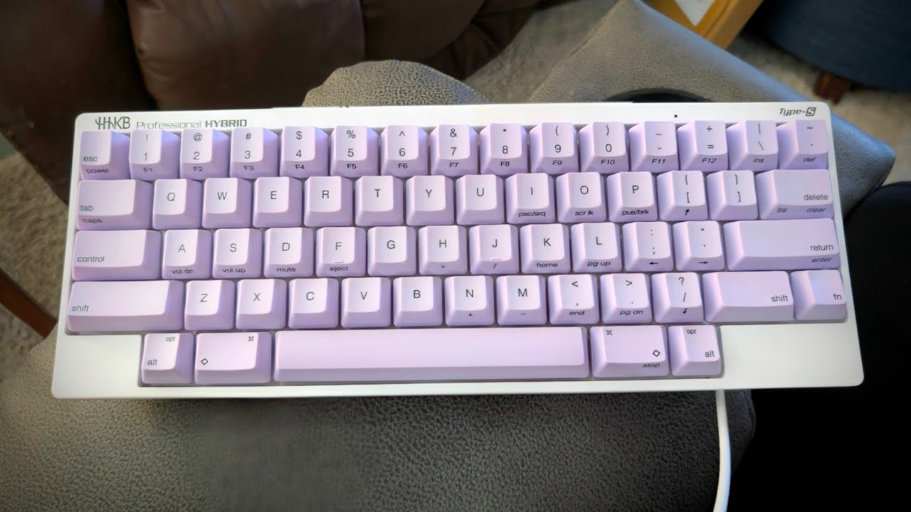 Wisteria #HHKB Happy Hacking Keyboard Stamped Full Topre Keycap