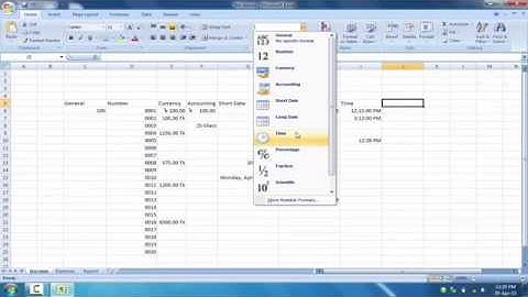Microsoft Excel 2007 Bangla Video Tutorial  Basic Part  6