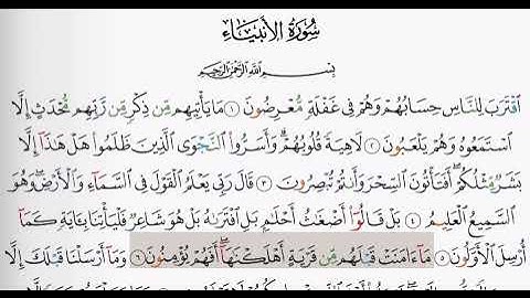 (21) سورة الأنبياء | شيخ الزين محمد احمد