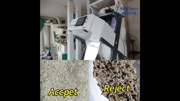 M64 Rice Color Sorter with Rice Milling Rice Processing Line