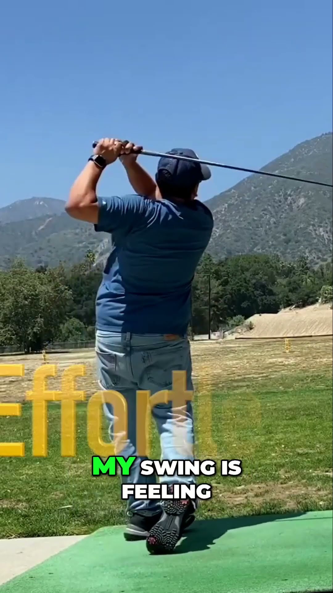 Effortless Power Golf Swing! ?️‍♂️?