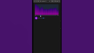 Audio player visualization with Vue.js and Tailwind