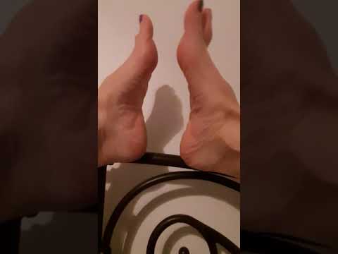 My Feet and Foot Fetish 38 Purple Jewels Feet Worshipping🤩💋🤩