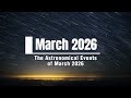 Don’t Miss These of the Astronomical Events in March 2026 