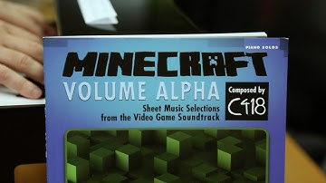 Minecraft Songbook for Piano from ThinkGeek