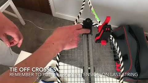 Most portable stringing machine-EasyStringer PART 2