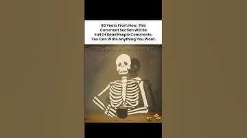 80 Years From Now, This Comment Section Will BeFull Of Dëad People Comments#shortvideo