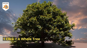 Best Tree Generator for Blender? (And It’s FREE!) | MTree addon