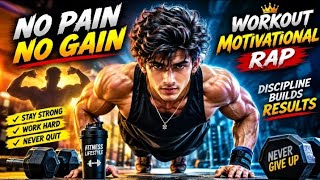 NO PAIN NO GAIN Workout Motivational Rap Gym Motivation Never Give Up