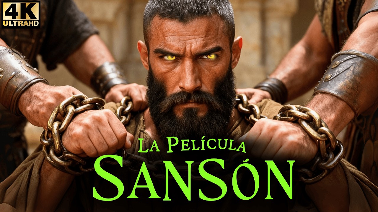 La Historia de Sansón (2025) El Trágico FIN de la Fuerza de DIOS 🎬 Película Completa en 4k