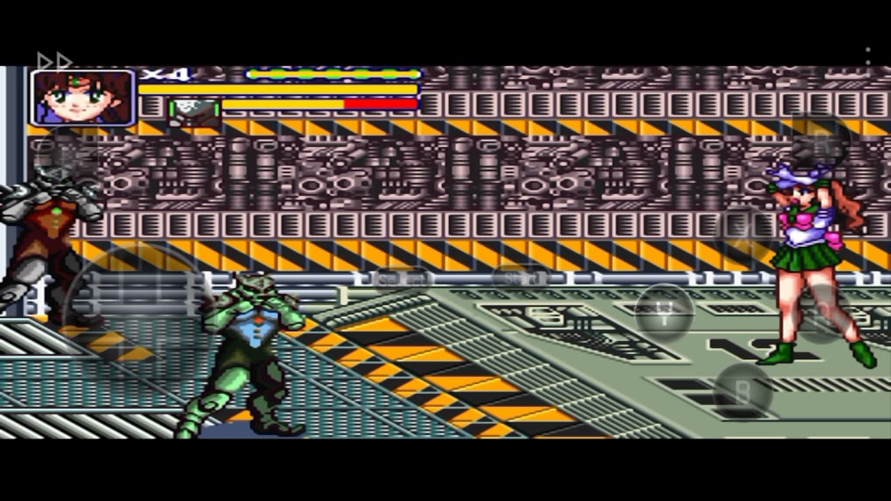 Gameplay Pretty Soldier Sailor Moon Stage 3 Secret Factory ( Sailor Jupiter )