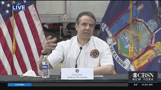 Coronavirus In New York: Gov. Cuomo Talks On The Subway Shutdown, Clean-Up Plan