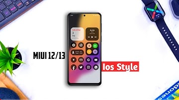 MIUI 12/13 Best IOS Style Theme Any Xiaomi Phone | IOS 16 Style Theme Redmi Device