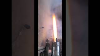 Biliquid Hotfire
For the first time, our student team has successfully ignited our battleship engine, marking a significant milestone in our new liquid propulsion project. Achieving this success took several months to address ignition and testbench issues, making us very proud of these results.
Our engine uses ethanol and nitrous oxide as propellants. We achieved ignition by firing a small solid model rocket motor through the engines throat.
Our next steps will focus on understanding the ignition behavior of our engine, so stay tuned for more exciting videos in the future. Biliquid Hotfire