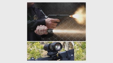 wowlite 1600 lm ultra bright - cree xml t6 led taclight - review: outlite a100 flashlight