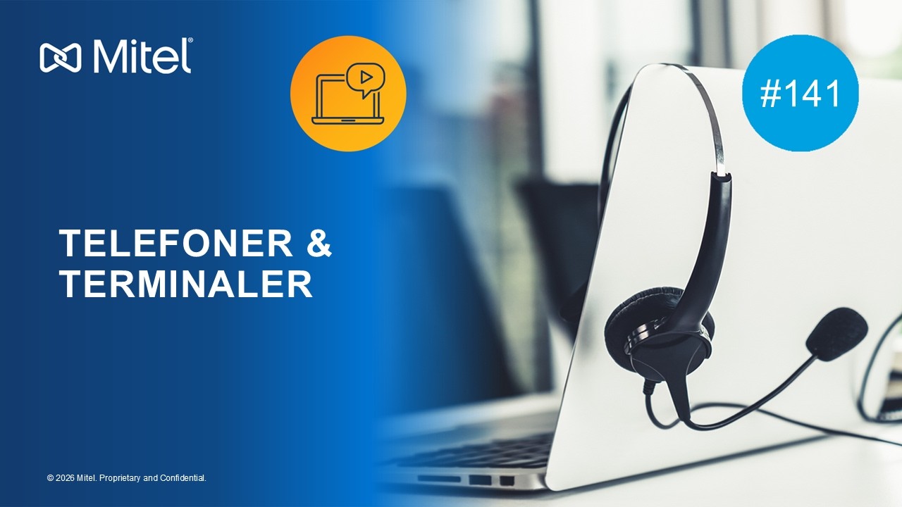 TELEFONER & TERMINALER MiWebinar 26-02-11
