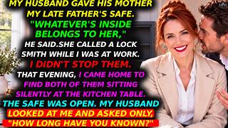 "How Long Have You Known?" My Husband Asked At My Dead Father's Open Safe. So I.. Her Revenge Truths screenshot 5