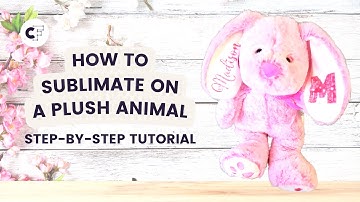 How to Sublimate on a Plush Animal