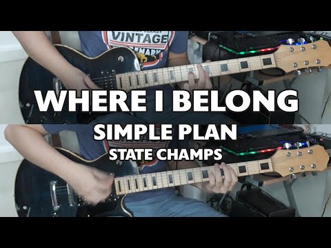 Simple Plan \u0026 State Champs ft. We The Kings - Where I Belong - Guitar cover | Daigo Shuto