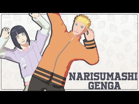 [ MMD NARUTO ] Narisumashi Genga / Naruto and Hinata +DL
