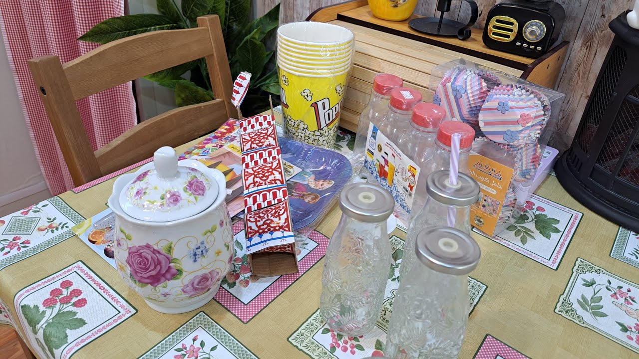 مشتريات خفيفه لمطبخي مع سارونه..فيديو لطيف😘💋🏡