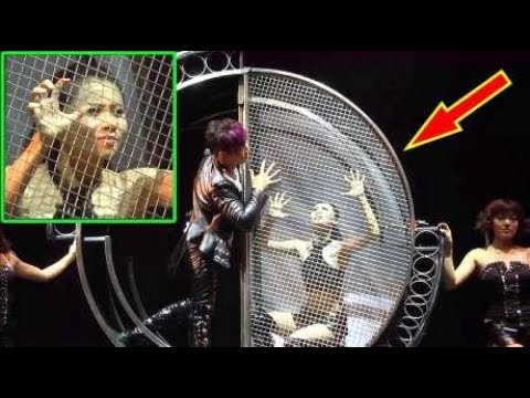 旋转一圈美女凭空消失？中国大变美人魔术表演！
