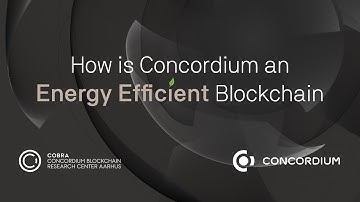 How is Concordium creating an Energy Efficient Tier 1 Blockchain?
