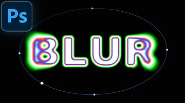 Learn This Neon Blurred Text Effect in Photoshop