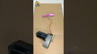 Generator with Dynamo - Dc Motor #dcmotor #dynamo #experiment #shortvideo #trending #techbaba