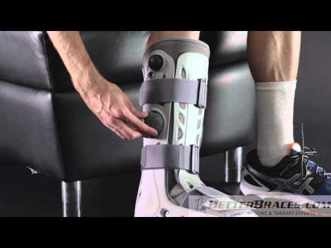 VIDEO: How to use the Aircast AirSelect Standard - Comfortable Walking Brace Boot
