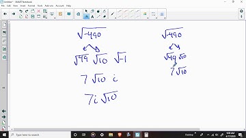 Simplifying Radicals with Complex Roots Imaginary Numbers Units