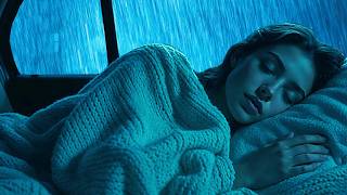 Fall Asleep Quickly with Pouring Rain & Thunder Shaking on Cozy Car at Night screenshot 5