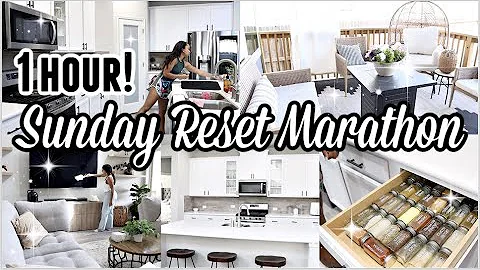 2022 CLEAN WITH ME MARATHON | SUNDAY RESET ROUTINE...