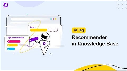 How to use the AI tag recommender in Knowledge Base