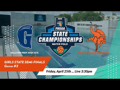 GULLIVER PREP. (Raiders) vs. WEST ORANGE (Warriors) - States Semi-Finals Game 2...04/25/2025