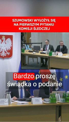 Szumowski nie wiedział, ile ma lat. Konsternacja na komisji śledczej