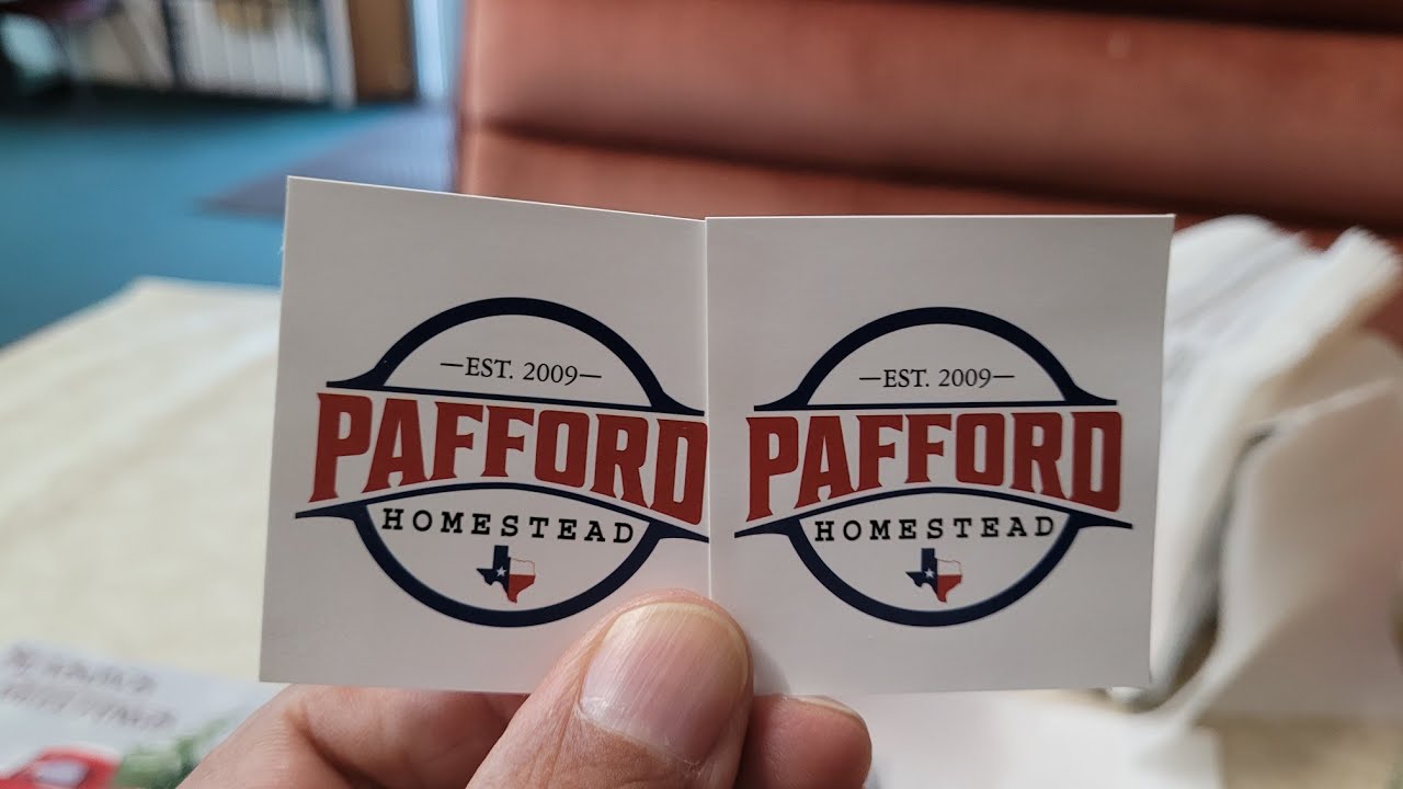 thanks you for the Christmas 🎄 card Pafford Homestead family. YouTube