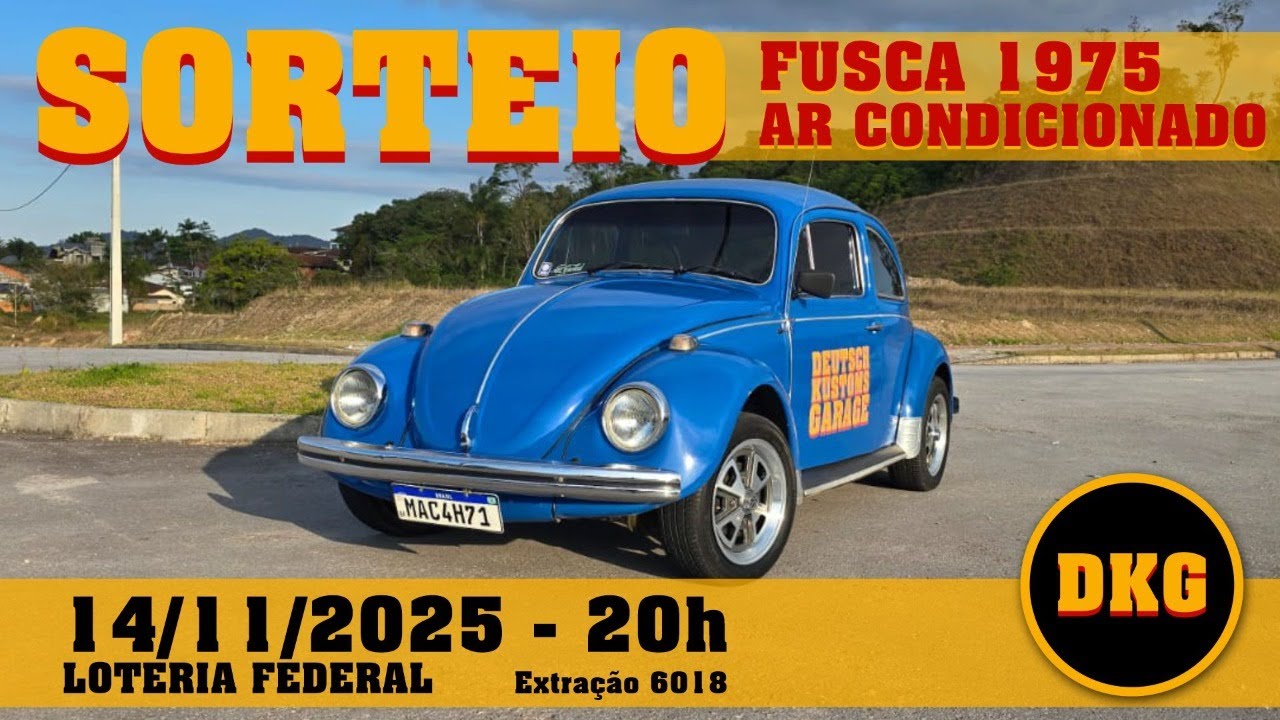 SORTEIO FUSCA COM AR CONDICIONADO - DKG