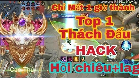 Hack Hủy Hồi Chiêu Liên Quân 2021 - Siêu Vip Pro Chống Antiban 💯%