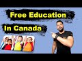 Is Education Free In Canada? 😯 | Types Of School In Canada | Canada Couple