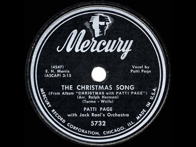 Patti Page - The Christmas Song