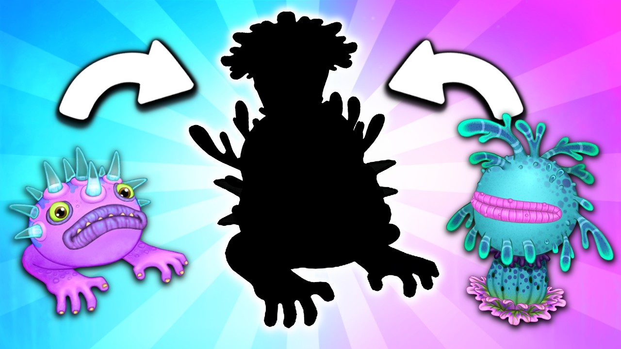 Fusing 2 Monster Silhouettes into 1