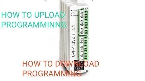 HOW TO UPLOAD AND DOWNLOAD PROGRAMMING IN PLC,UPLOAD IN DELTA PLC