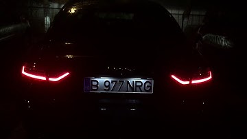 Semi-dynamic turn signals Audi A5 facelift