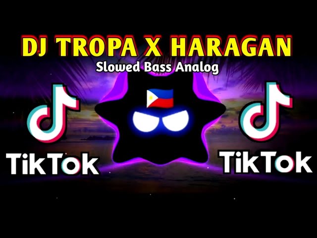 DJ SLOWED BASS - TROPA X HARAGAN _ TIKTOK TREND (SLOWED BASS ANALOG) 2024 REMIX class=