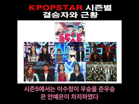 KPOP-STAR 시즌별 결승자와 근황