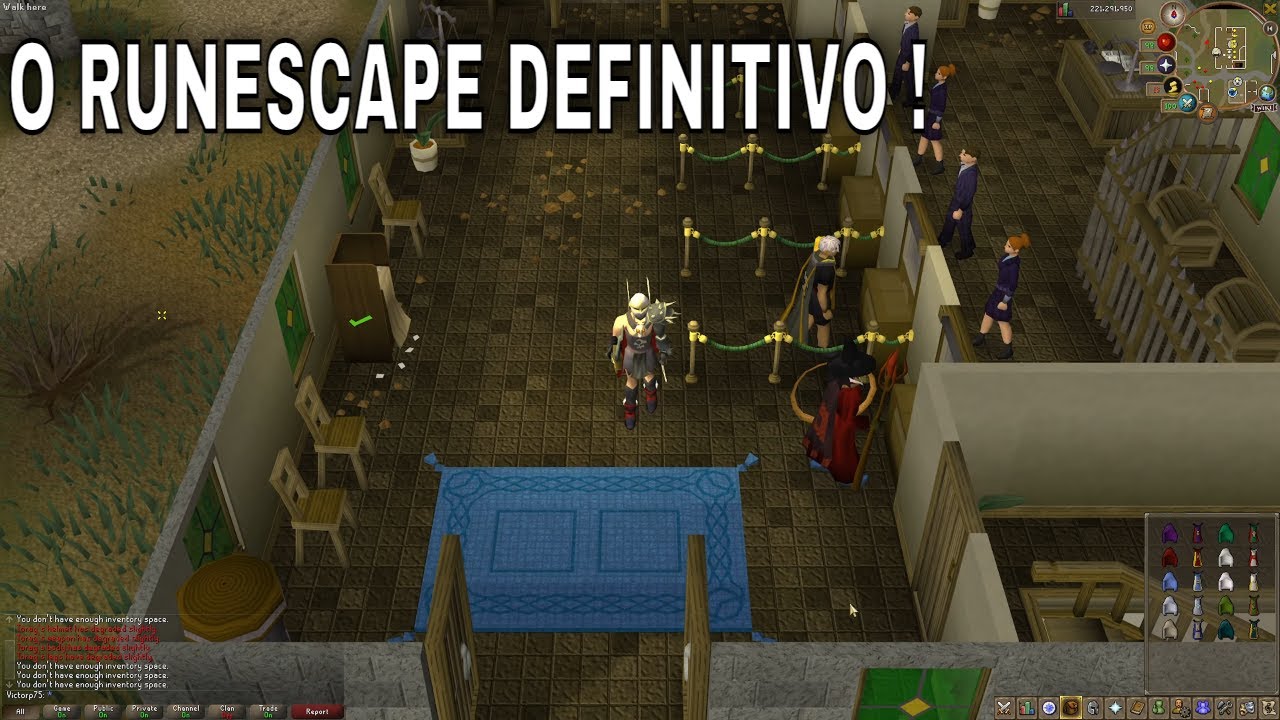 TESTANDO O RUNESCAPE HD DEFINITIVO HDOS APROVADO PELA JAGEX ! OSRS ...
