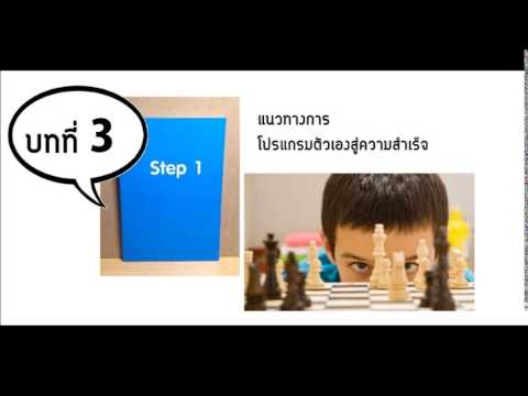 [Infinity-Audio Book] Step 1-3: แนวทางการโปรแกรมตัวเองสู่ความสำเร็จ